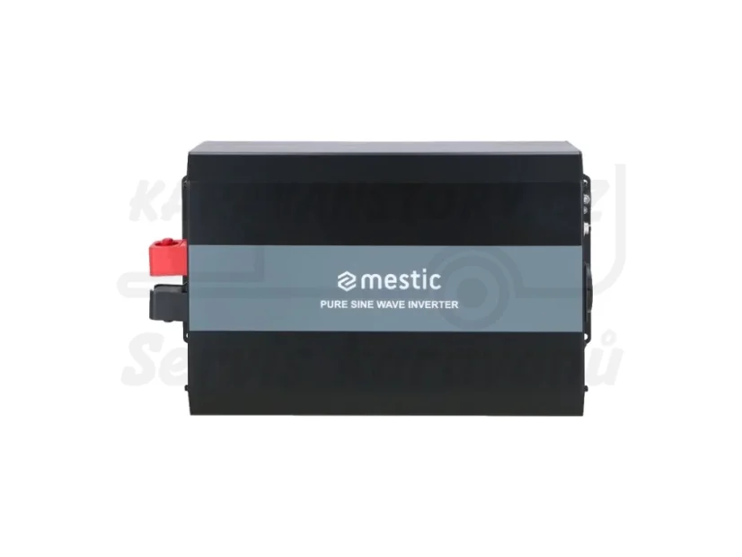 Měnič napětí Mestic 1500W čistý sinus - automatický přepínač zdroje