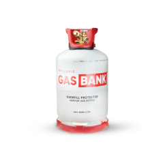 Plnitelná plynová láhev GasBank LS DUO 11 kg - lehká ocel