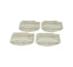 Berger Big XXL podpůrné nožičky 27,5 x 21 cm, sada 4 kusů