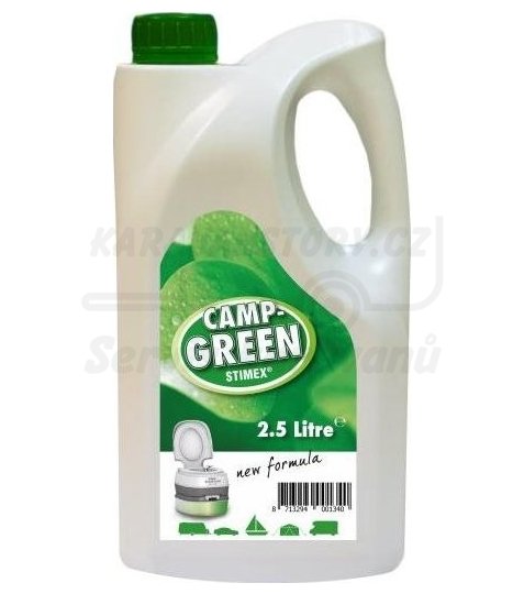 WC rozkladová chemie Stimex Camp Green Liquid