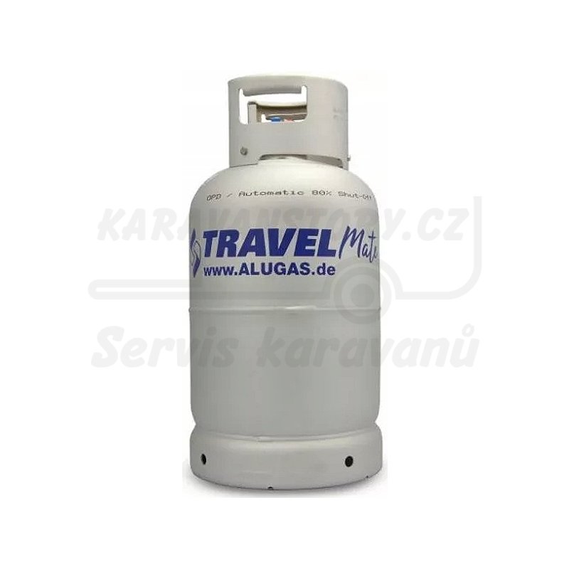 Plnitelná lahev Alugas Travel Mate 33 litrů s multiventilem 80%