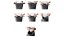 Waterproof bag 10L black 23565