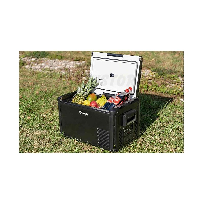 Kompresorová lednice Berger MCX 35, 35 litrů, 12V/24V/230V