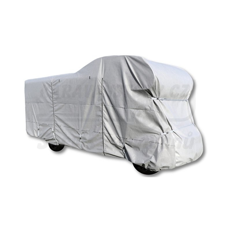 Krycí plachty pro obytná vozidla - alkovna / polointegra - otevírací bok - Typ vozidla: Alkovna, Délka vozidla: 820-850cm