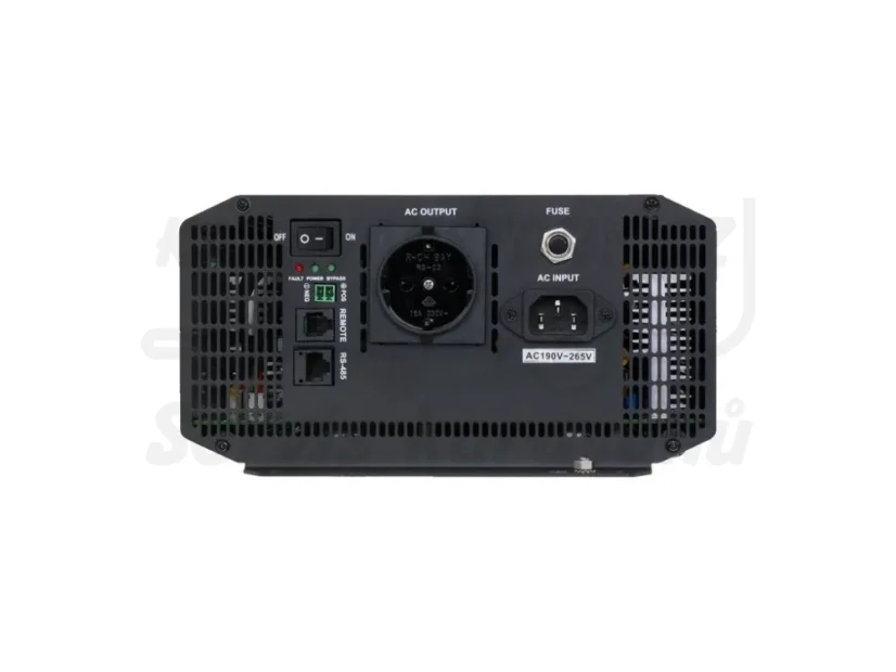 Měnič napětí Mestic 2000W čistý sinus - automatický přepínač zdroje