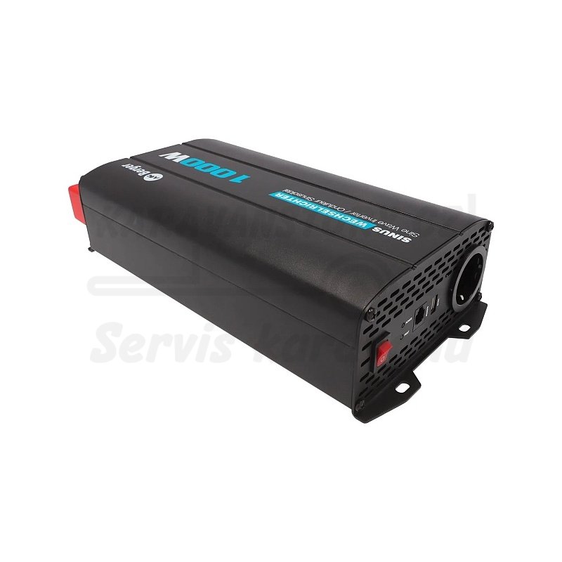 Měnič napětí Berger BRSW - 1000W - čistý sinus