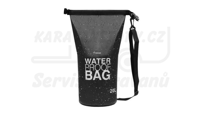 Waterproof bag 20L black 23566