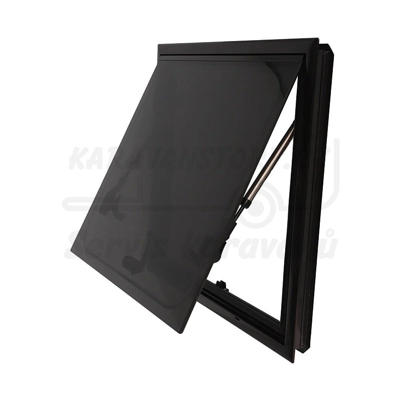 Boční okno Berger Style PeakView s plisovanou žaluzií