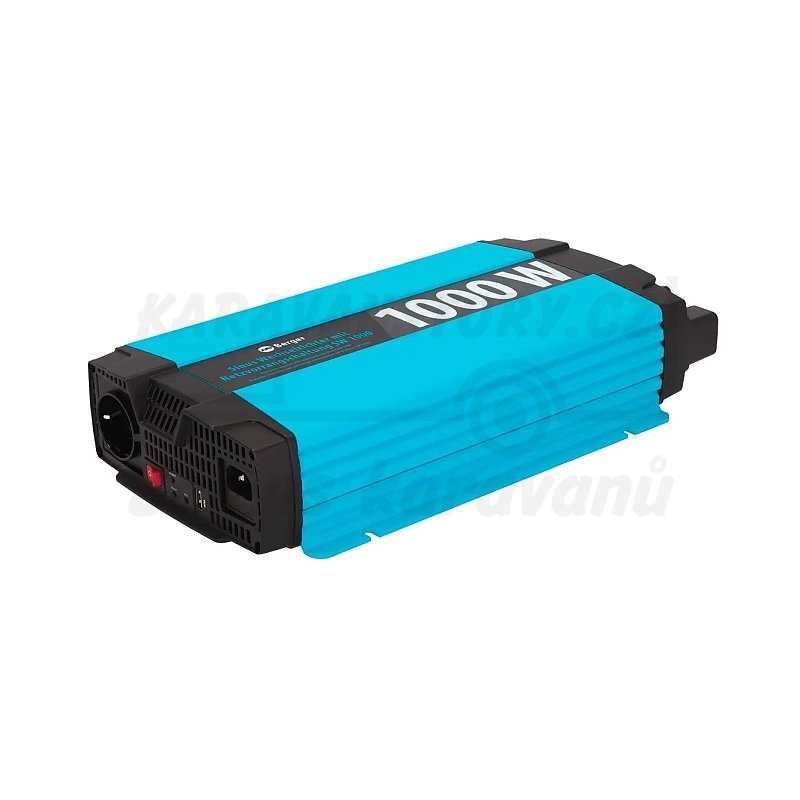 Čistě sínusový měnič napětí Berger 12V/230V - Vyberte výkon měniče: 1000W