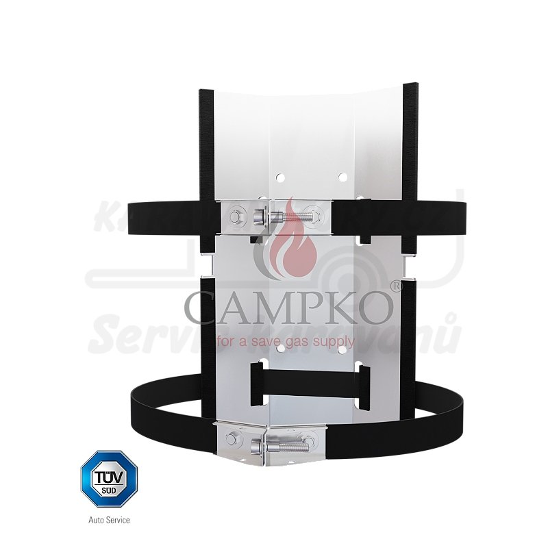 Držák plnitelných lahví o průměrů 30cm - CAMPKO