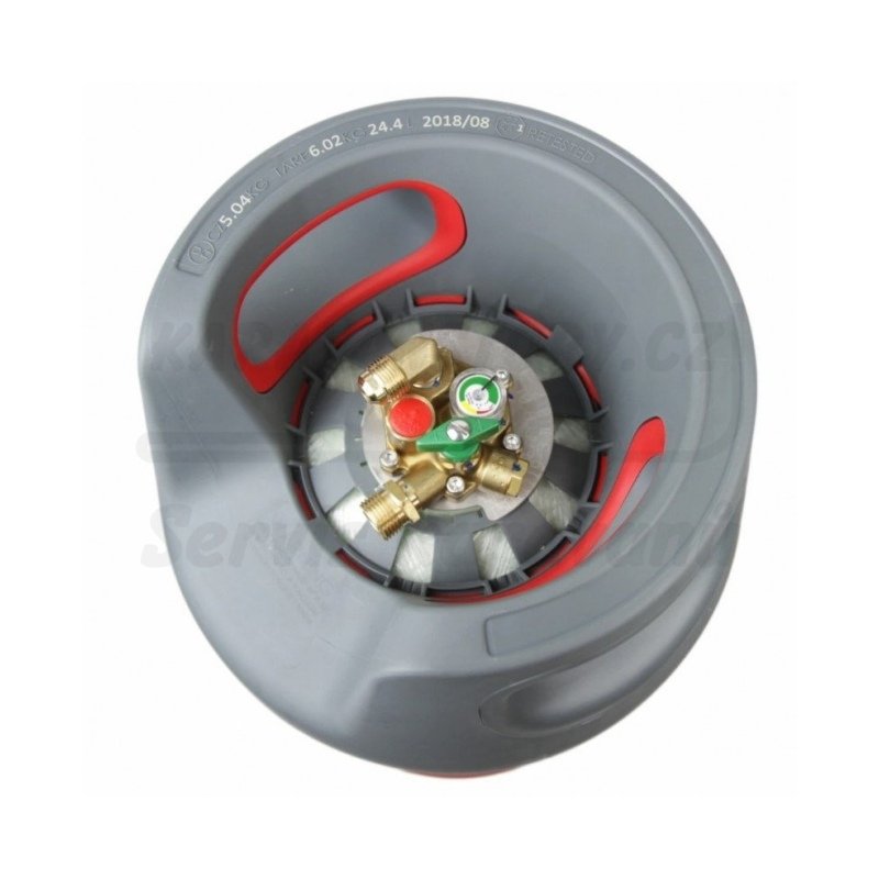 Plnitelná plynová láhev GasBank 11kg Multi - OPD 80%