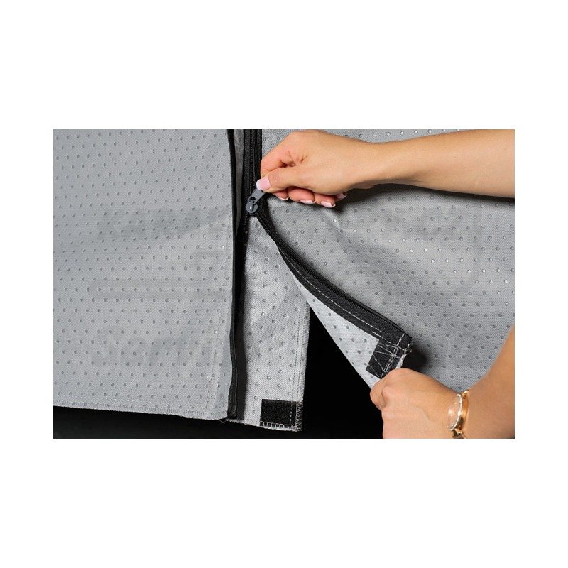 Krycí plachty pro obytná vozidla - alkovna / polointegra - otevírací bok - Typ vozidla: Alkovna, Délka vozidla: 820-850cm