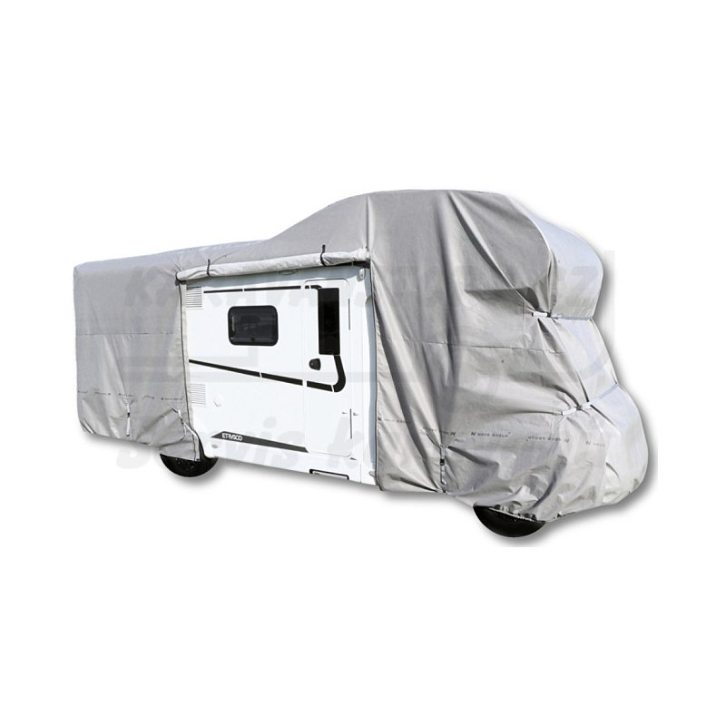 Krycí plachty pro obytná vozidla - alkovna / polointegra - otevírací bok - Typ vozidla: Alkovna, Délka vozidla: 820-850cm