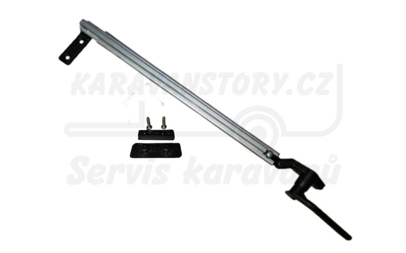 Vzpěra okna Polyplastic Klik Klack Automatic 23cm links