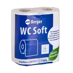 Toaletní papír pro Chemická WC - Berker - 4 role