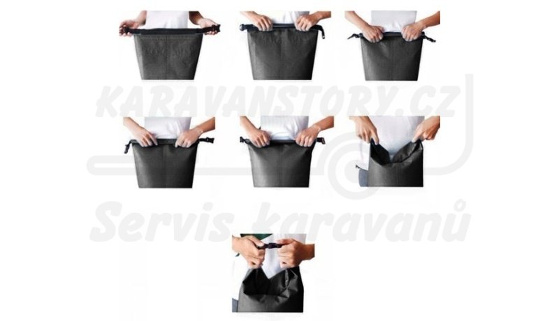 Waterproof bag 20L black 23566