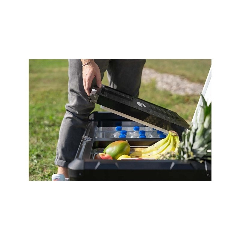 Kompresorová dvoukomorová lednice Berger MCX 75, 75 litrů, 12V/24V/230V