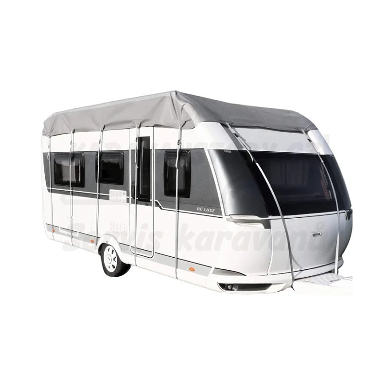 Celoroční střešní ochranná plachta na karavan - Rozměr plachty (délka/šířka): 800/250cm