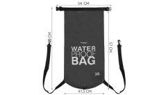 Waterproof bag 30L black 23568