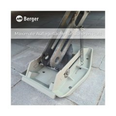 Berger Big XXL podpůrné nožičky 27,5 x 21 cm, sada 4 kusů