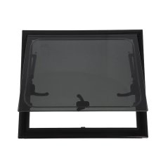 Boční okno Berger Style PeakView s plisovanou žaluzií