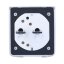 Schwabe multifunkční zásuvka pro karavany vč. 1x Schuko 230V/2x SAT/1x USB A/1x USB C