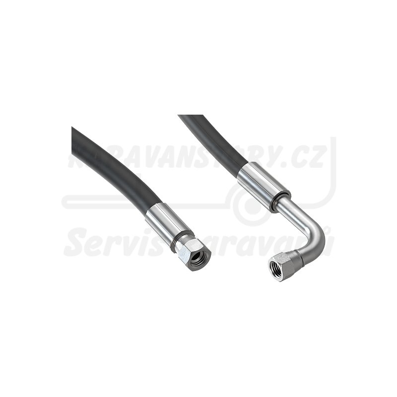 LPG plnící hadice CAMPKO 67R-01 - zahnutá 90° - 275cm