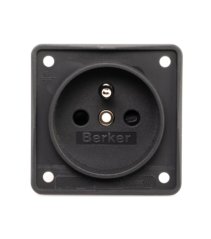 Zásuvka Berker Integro 230V - antracit