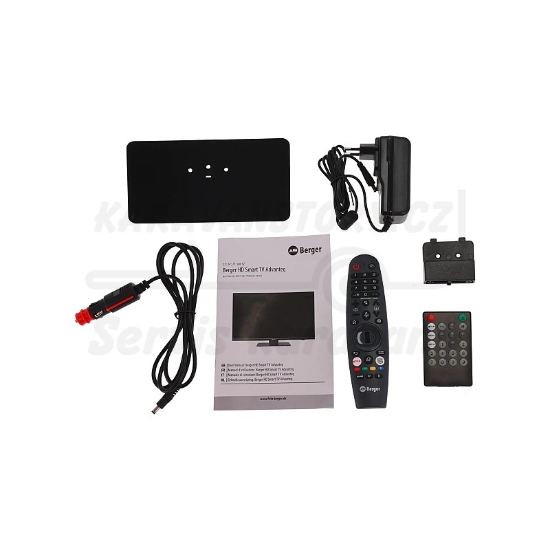 Smart TV s WebOS Berger Advanteq 12V - CZ lokalizace - Vyberte uhlopříčku: 27" (68,6cm)