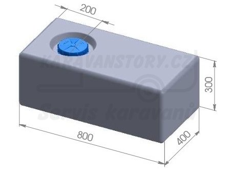 Nádrž na čistou vodu 90 litrů