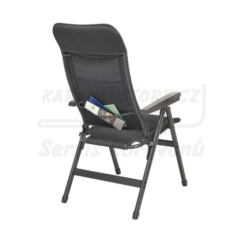 Kempingové křeslo Selencia Berger by Westfield - šedé