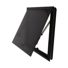 Boční okno Berger Style PeakView s plisovanou žaluzií