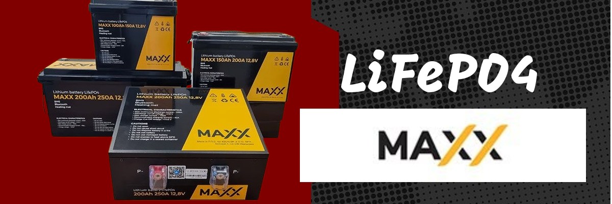 LiFePO4 trakční baterie MAXX