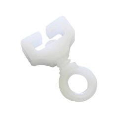 GARDINIA T-Stopper pro záclonové lišty, bílé, 6 kusů