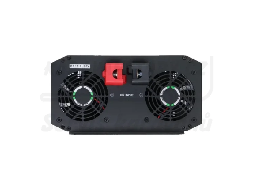 Měnič napětí Mestic 1500W čistý sinus - automatický přepínač zdroje