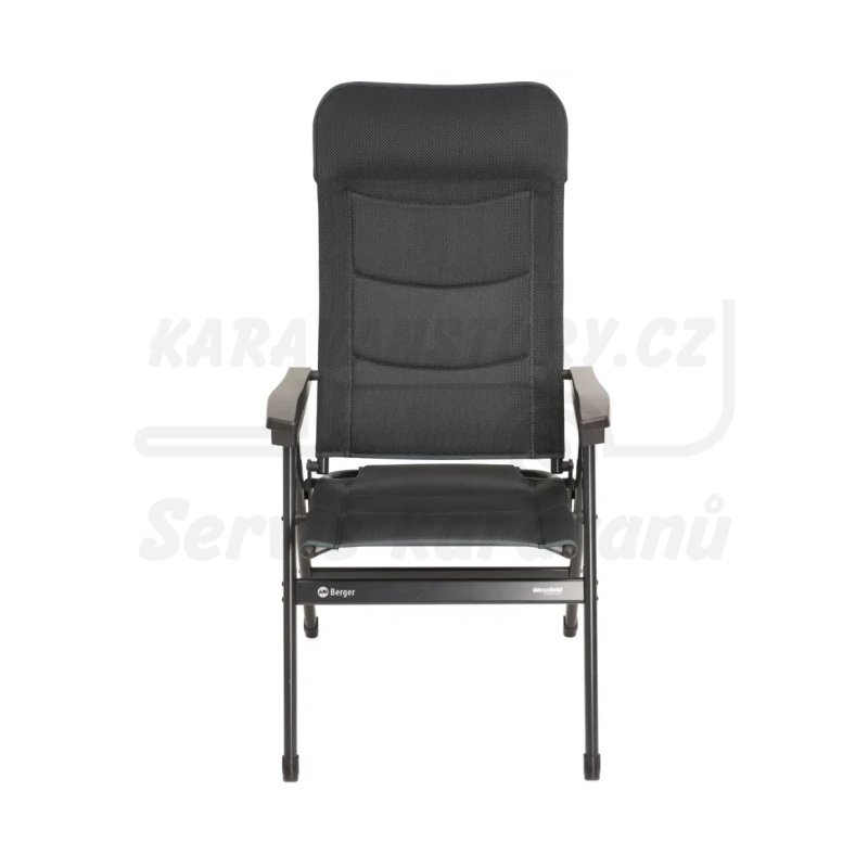 Kempingové křeslo Selencia Berger by Westfield - šedé