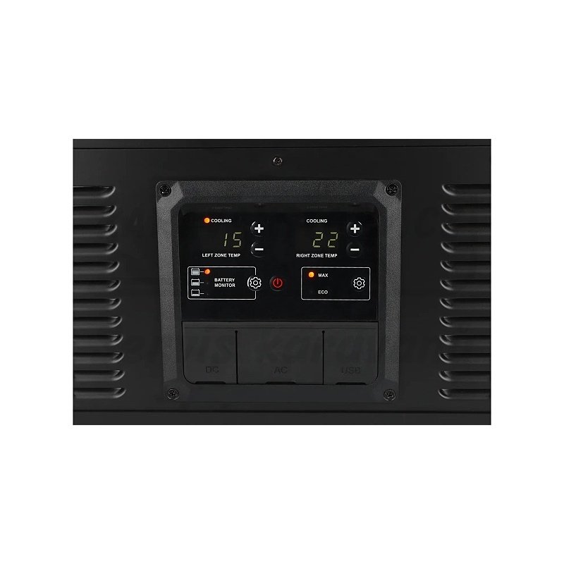 Kompresorová dvoukomorová lednice Berger MCX 75, 75 litrů, 12V/24V/230V