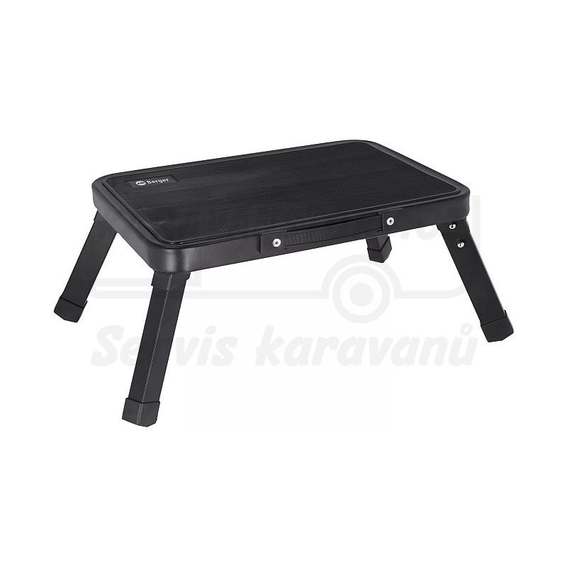 Berger schůdek skládací - černý