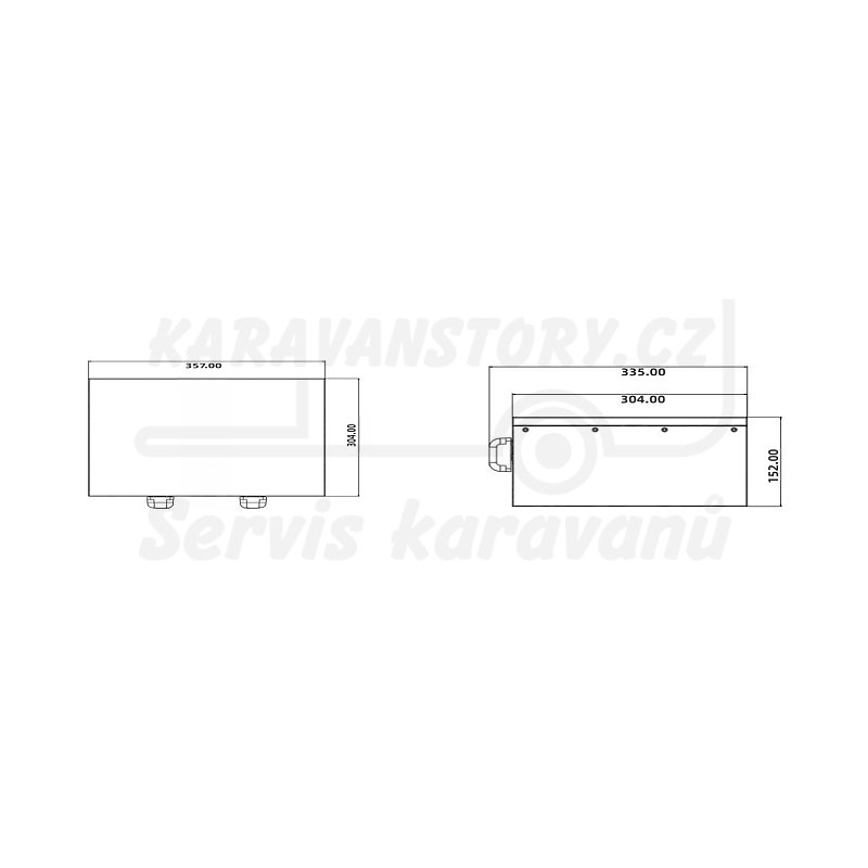 LiFePO4 akumulátor pod sedadlo Maxx 12,8V, 200Ah (250A) BT + vyhřívání