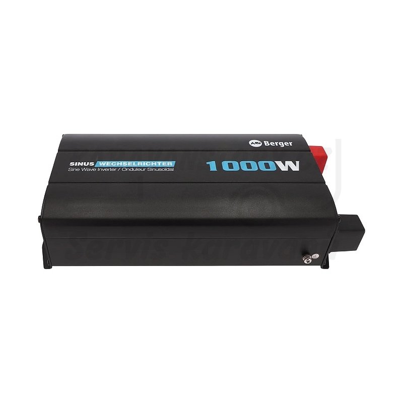 Měnič napětí Berger BRSW - 1000W - čistý sinus