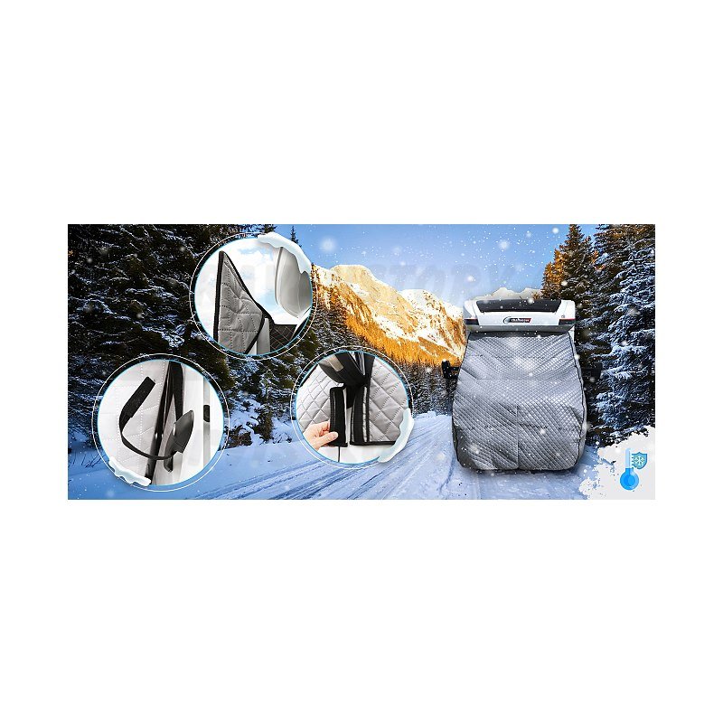 Termoizolační kryt kabiny vozidla - Fiat, Peugeot, Citroën, Ford, Volkswagen,  Merecedes - Typ a rok výroby vozidla: Fiat Ducato III/ Citroen Jumper II/ Peugrot Boxer II 2006-2014