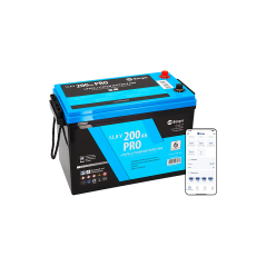 Lithiová baterie Berger LiFePO4 200 Ah 12 V s Bluetooth a vyhříváním
