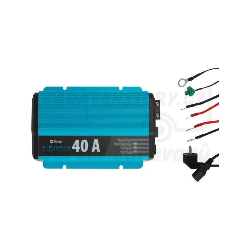 Inteligentní nabíječka baterií 12V Berger BCA AC/DC - Vyberte typ nabíječky: BCA 40A