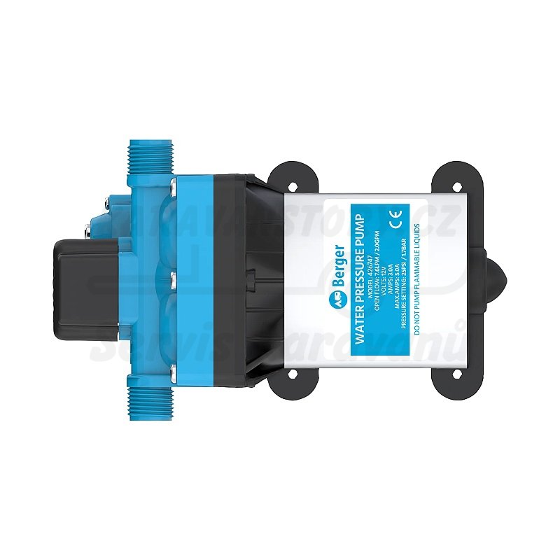 Membránové čerpadlo Berger MP11 12V 2,1 baru 11,3 l/min