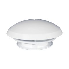 Střešní odvětrávání Knorz 190 mm s hadicovou přípojkou 60 mm, bílé