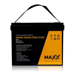 LiFePO4 akumulátor Maxx 12,8V, 100Ah (150A) BT + vyhřívání
