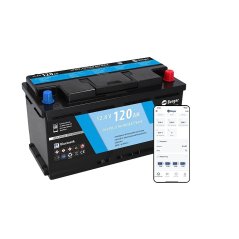 Lithiová baterie Berger LiFePO4 120 Ah 12V s Bluetooth