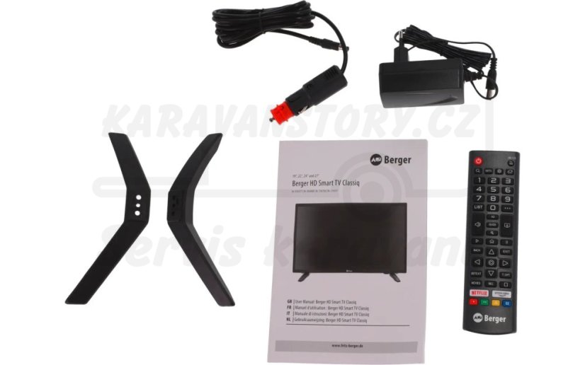 Smart TV s WebOS Berger Classiq 12V - CZ lokalizace