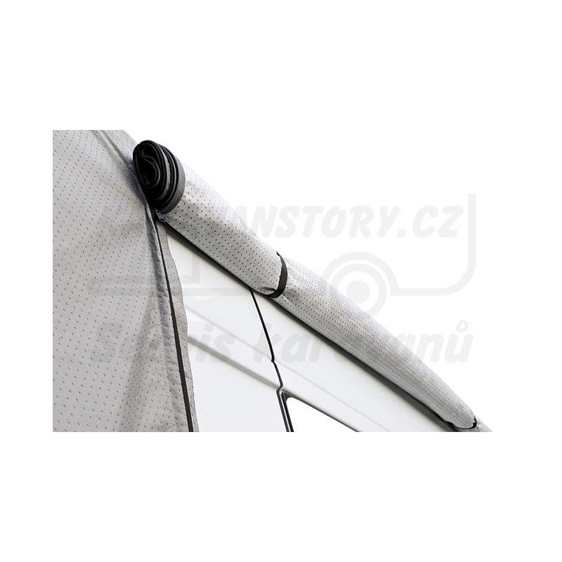 Krycí plachty pro obytná vozidla - alkovna / polointegra - otevírací bok - Typ vozidla: Alkovna, Délka vozidla: 820-850cm