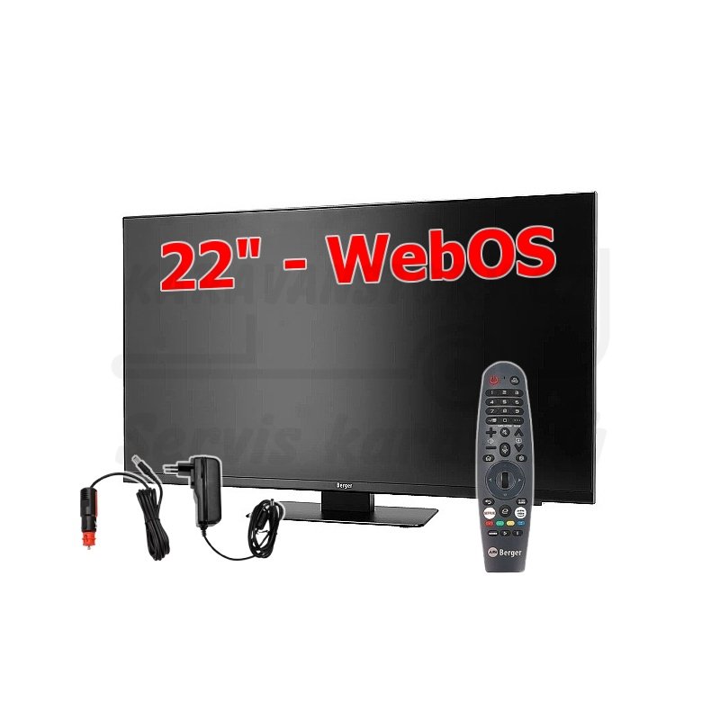 Berger smart TV 22" Full HD Advanteq s WebOS